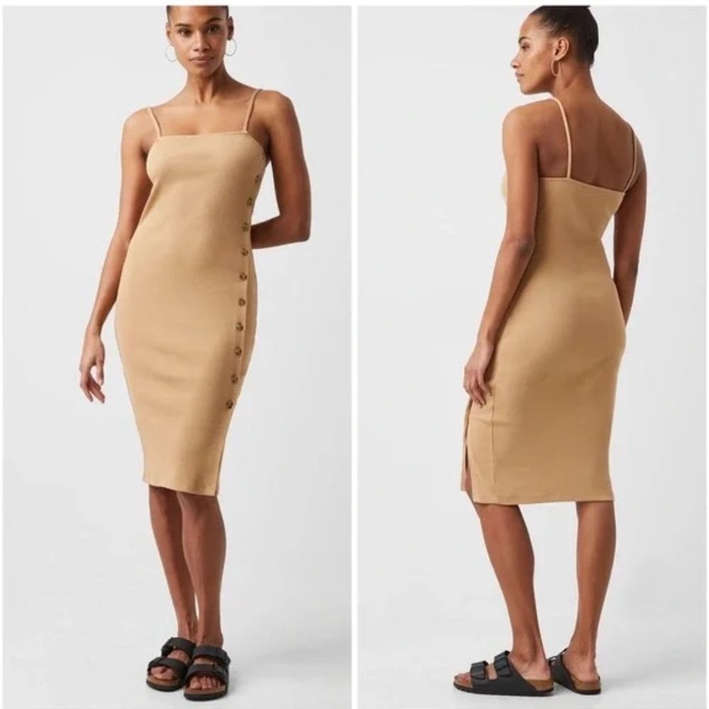 NWOT Nordstrom French Connection "Tommy Button" Dress